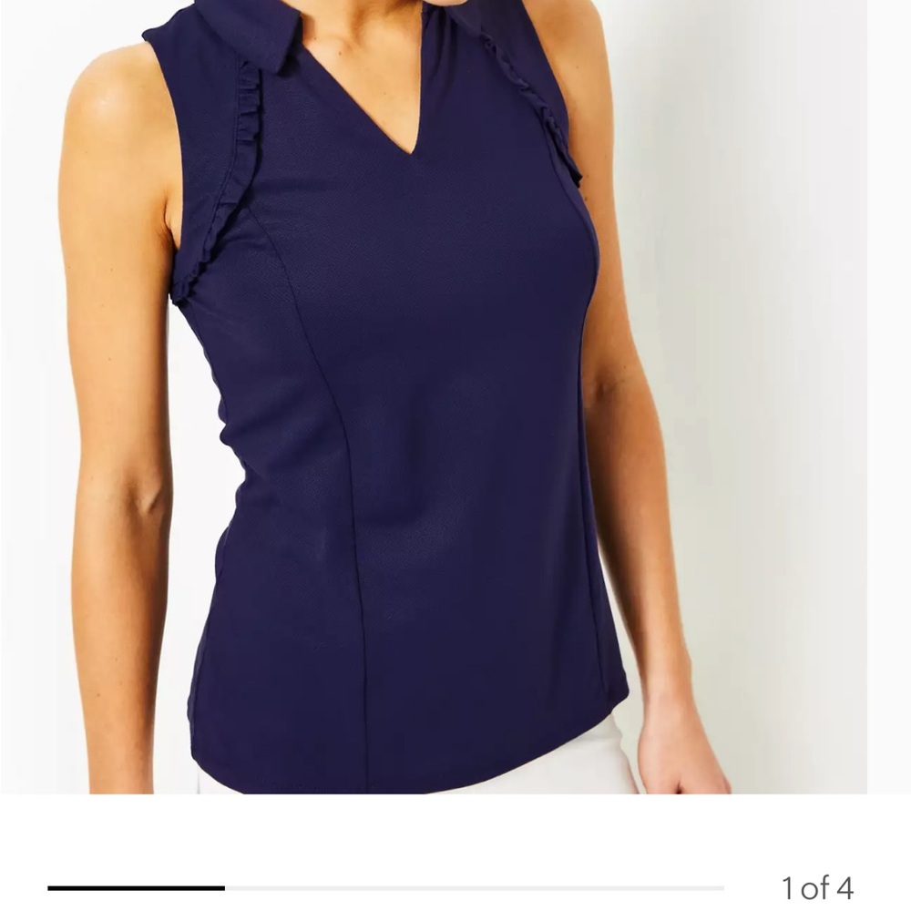 Lilly Pulitzer Martina polo top